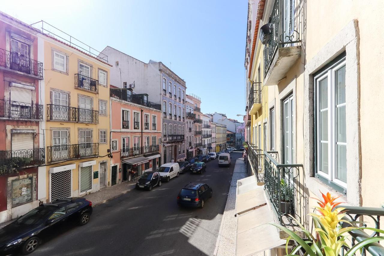 Charming And Stylish Downtown Apt In XIX Century Building Lisboa Kültér fotó